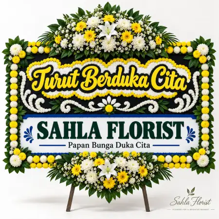 Papan Bunga Duka Sukarami Palembang
